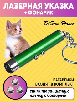 Отзыв на Лазерная указка игрушка для кошек и собак брелок 1шт.