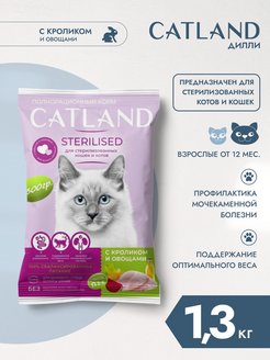 Отзыв на Сухой корм Catland для стерилизованных кошек 1,3кг