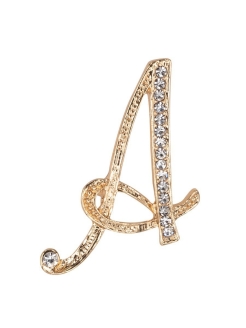 Отзыв на Брошь бижутерная Буква "А"