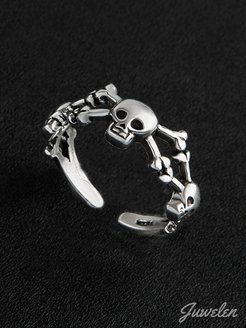 Отзыв на  Кольцо череп/безразмерное/хэллоуин