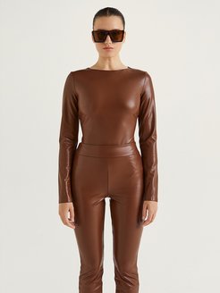 Отзыв на Блузка/лонгслив/боди из экокожи