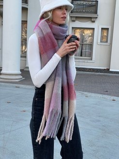 Отзыв на Шарф зимний объемный
