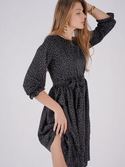 Отзыв на Платье праздничное шифоновое с воланом