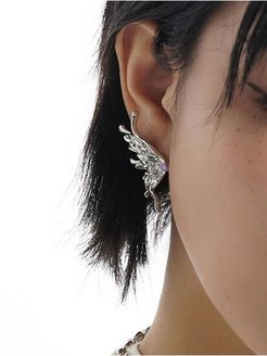 Отзыв на Серьги-клаймберы в корейском стиле