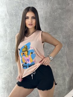 Отзыв на Хлопковая пижама с шортами