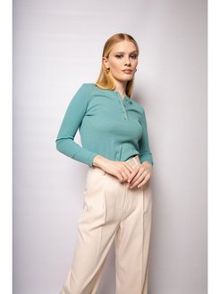 Отзыв на Лонгслив женский в рубчик летний с длинным рукавом