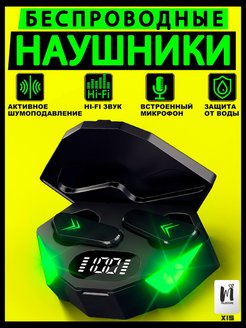 Отзыв на Наушники беспроводные игровые с микрофоном и шумоподавлением
