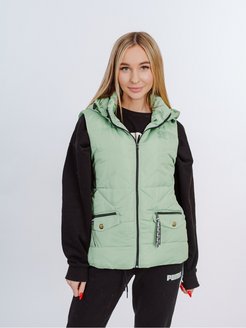 Отзыв на Жилет с капюшоном утепленный стеганый, жилекта болоньевая