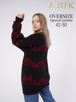 Отзыв на Свитер oversize огоньки 