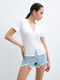 Отзыв на Блузка женская летний топ вечерний модный нарядный с вырезом