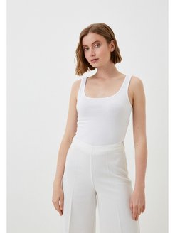 Отзыв на Топ женский с вырезом однотонный базовый