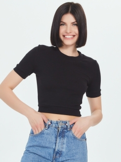 Отзыв на Укороченная футболка кроп топ спортивный