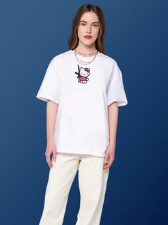 Отзыв на Футболка с принтом HELLO KITTY