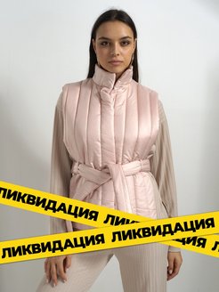 Отзыв на Жилетка женская утепленная манишка с поясом