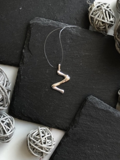 Отзыв на Ювелирная серебряная подвеска "Буква Z"