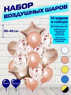 Отзыв на Воздушные шары с конфетти 14 штук