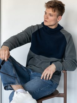 Отзыв на Кофта худи флисовая толстовка теплая