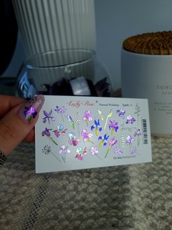 Отзыв на Слайдеры наклейки для ногтей водные