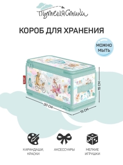 Отзыв на Кофр для хранения с застёжкой-молнией, 30*15*15 см