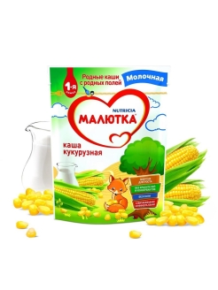 Отзыв на Малютка каша молочная кукурузная