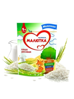 Отзыв на Малютка каша молочная рисовая