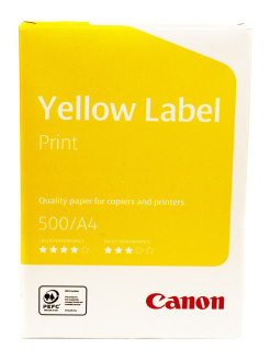 Отзыв на Офисная бумага А4/белая/для принтера/дя печати/Yellow Label Print А4/A4/80гр/м2/500л(6821B001)