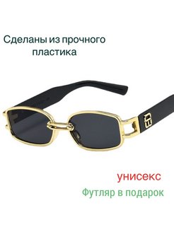 Отзыв на Очки солнечные женские, черные солнцезащитные модные, имиджевые, прямоугольная оправа, топ качество
