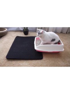 Отзыв на Коврик под лоток /под миску /для лотка/к миске/ для кошек / для собак