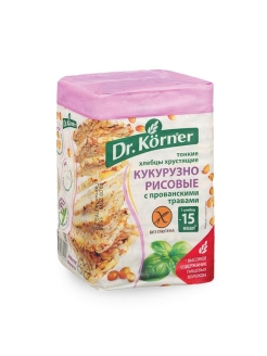 Отзыв на Хлебцы "Кукурузно-рисовые с прованскими травами", 100г