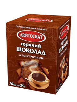 Отзыв на ARISTOCRAT/ Горячий шоколад "Классический" 25гр./10шт саше