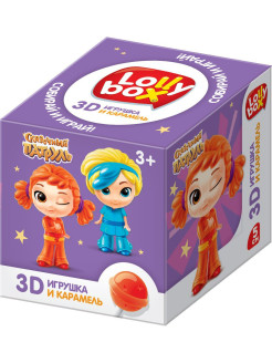Отзыв на Карамель на палочке LOLLY BOX СКАЗОЧНЫЙ ПАТРУЛЬ с игрушкой в коробочке, 11,4г.