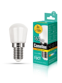 Отзыв на Светодиодная лампа Camelion LED2-T26/830/E14 2Вт