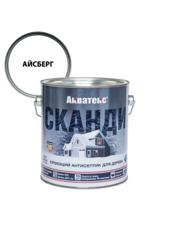 Отзыв на Кроющий антисептик для древесины / айсберг, 2,5л
