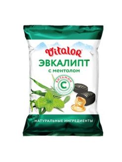 Отзыв на Леденцовая карамель с витамином С со вкусом Эвкалипта с ментолом, 60г