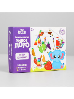Отзыв на Умное лото. Найди половинку, 24 фишки