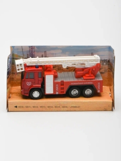 Отзыв на Play Smart 1:54 инерционная металлическая пожарная машина , 17x9x6,5см