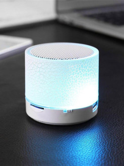 Отзыв на Колонка беспроводная Bluetooth LP-S60 MicroSD/USB/Радио/LED подсветка