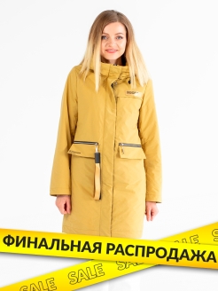 Отзыв на Куртка женская зимняя удлиненная парка с капюшоном оверсайз полупальто длинное демисезон