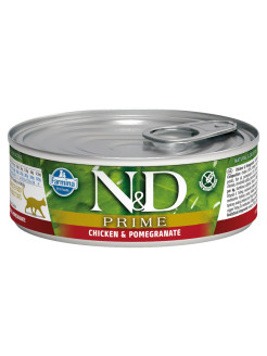 Распродажа n&d cat prime chicken & pomegranate, 80g 