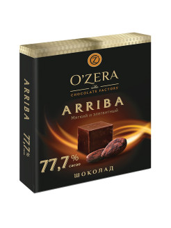 Отзыв на Шоколад OZera Arriba 77.7% 90г