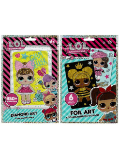 Отзыв на Комплект: Алмазная мозаика LOL. "Glam seeker" + Аппликация из фольги LOL. Queen Bee&Posh