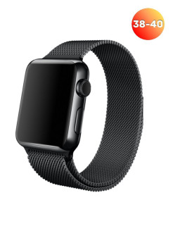 Распродажа Металлический ремешок для Apple Watch 38/40 миланская петля / Стальной браслет для Эпл Вотч
Ремешок для часов Apple Watch из нержавеющей стали - универсальный аксессуар, который подойдет и для мужчин, и для женщин