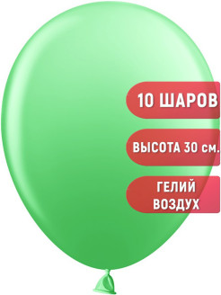 Отзыв на Воздушные шары Зеленый пастель