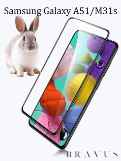 Отзыв на Защитное стекло для Samsung Galaxy A51/M31S 1шт.