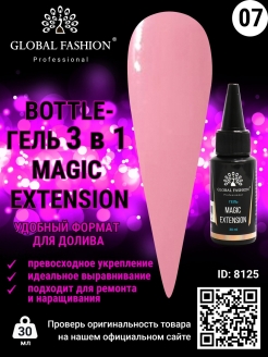 Отзыв на Гель для моделирования, укрепления, ремонта ногтей Magic Extension 3в1/камуфлирующий, камуфляж/30 мл