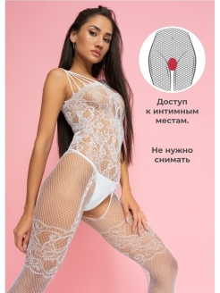 Отзыв на Комбинезон сетка сексуальное боди эротическое белье кружевное бесшовное женщине подарок на новый год