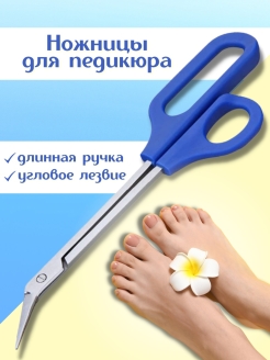 Отзыв на Ножницы с длинными ручками / Ножницы педикюрные для пожилых / Ножницы для пенсионеров удлиненные