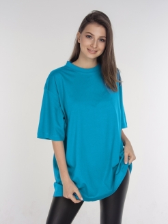Отзыв на Футболка oversize/из 100% хлопка/женская/большого размера