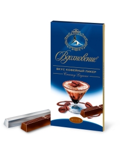 Отзыв на ШОКОЛАД Вдохновение Creamy Liqueur вкус кофейный ликер, 100 гр.