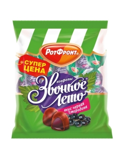 Отзыв на Конфеты шоколадные Звонкое лето Вкус черная смородина, 250 гр.